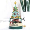 Christmas tree music box blocks