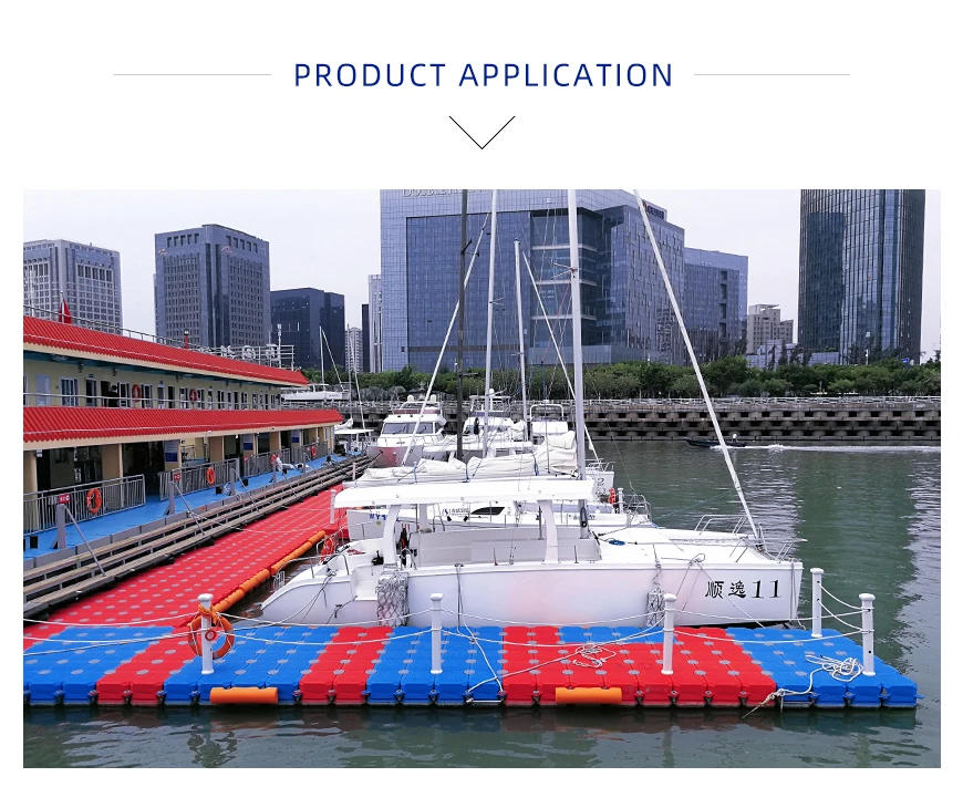 Seaflo Fds01 Aquatic Center Club Hdpe Cheap Plastic Pontoon Dock