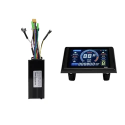 Kit Conversione Bici Elettrica 1000W 36V/48V - Controller 30A + Display LCD S966 + PAS + Freni