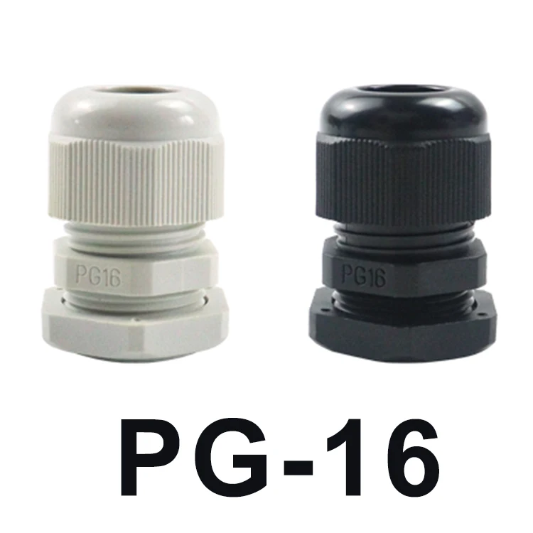 Pg9 Cable Gland Plastic Pvc Ip68 Waterproof Nylon Cable Joint Connector