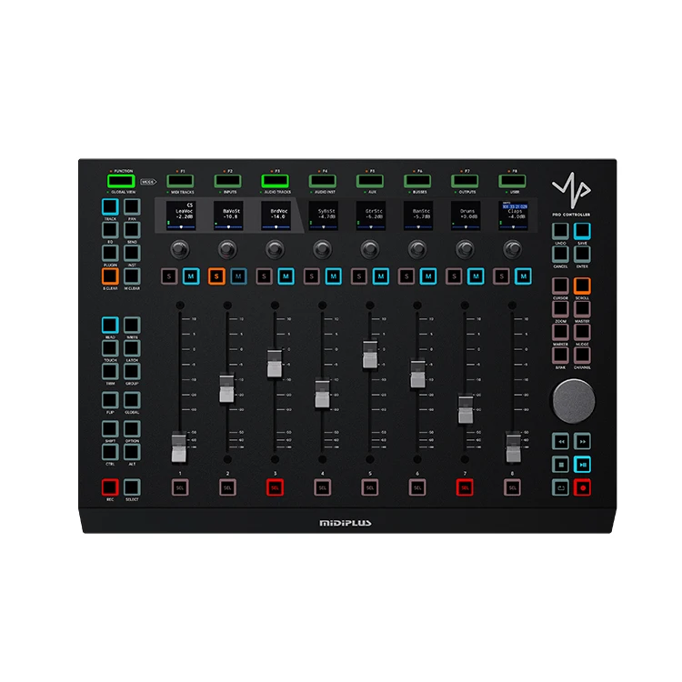 Midiplus Music Studio 8-Channel DAW Controller with Touch