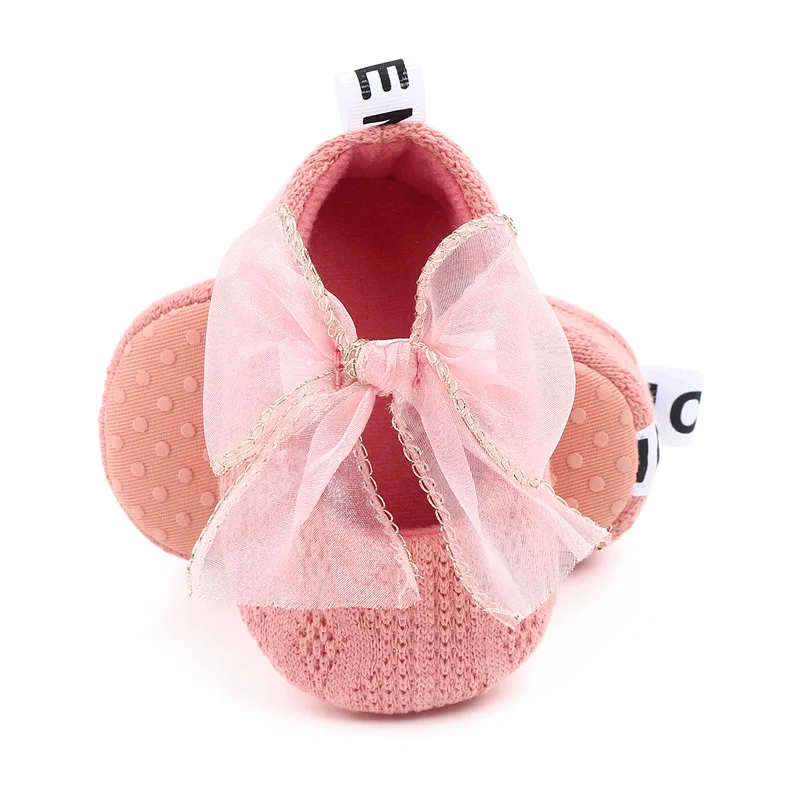 New Arrival Beautiful Soft Sole Cotton Baby Girl Shoes Newbron Casual Shoes 2025 manufacture