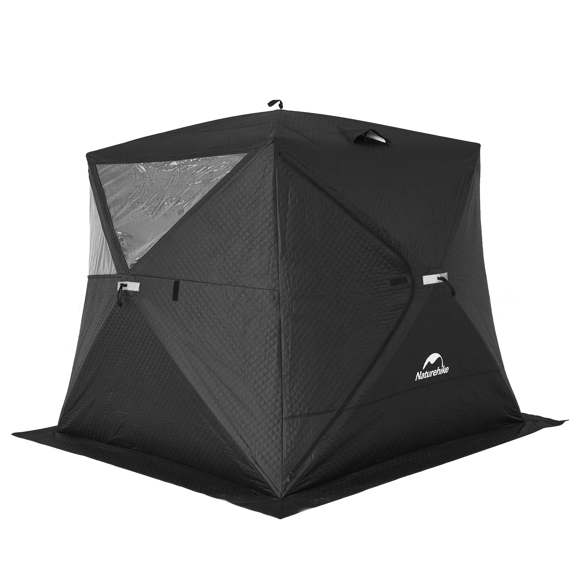 Tienda de campaña con sauna al aire libre Naturehike, tienda de campaña aislada para pesca en el hielo, tienda de campaña caliente para 4 personas para acampar en invierno