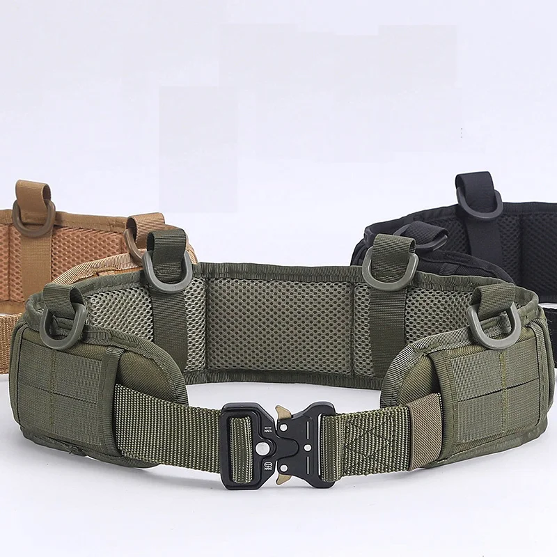 Adjustable Durable Waist Multi-functional CS Training Belt Wear-resistant Multifunctional Waist Belt