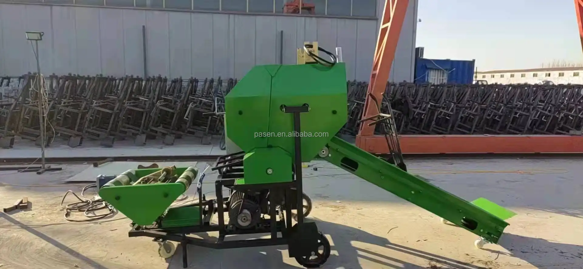 High Efficiency Corn Silage Compressor Machine