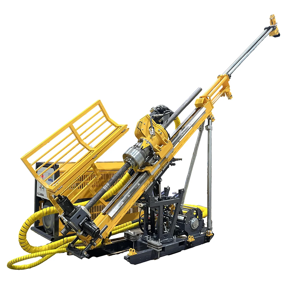 Professional Hydraulic Underground Drilling Machine Core Mine Tunnel Drilling Rig Portable Tunnel Rock Drilling