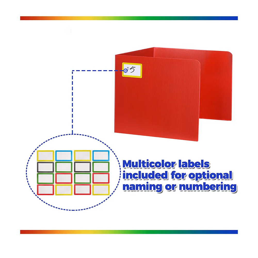 Custom Desk Dividers For Students Plastic Privacy Shield Boards For