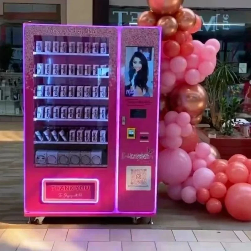 Small Automated Vending Machine For False Lashes And Cosmetic And Nails
