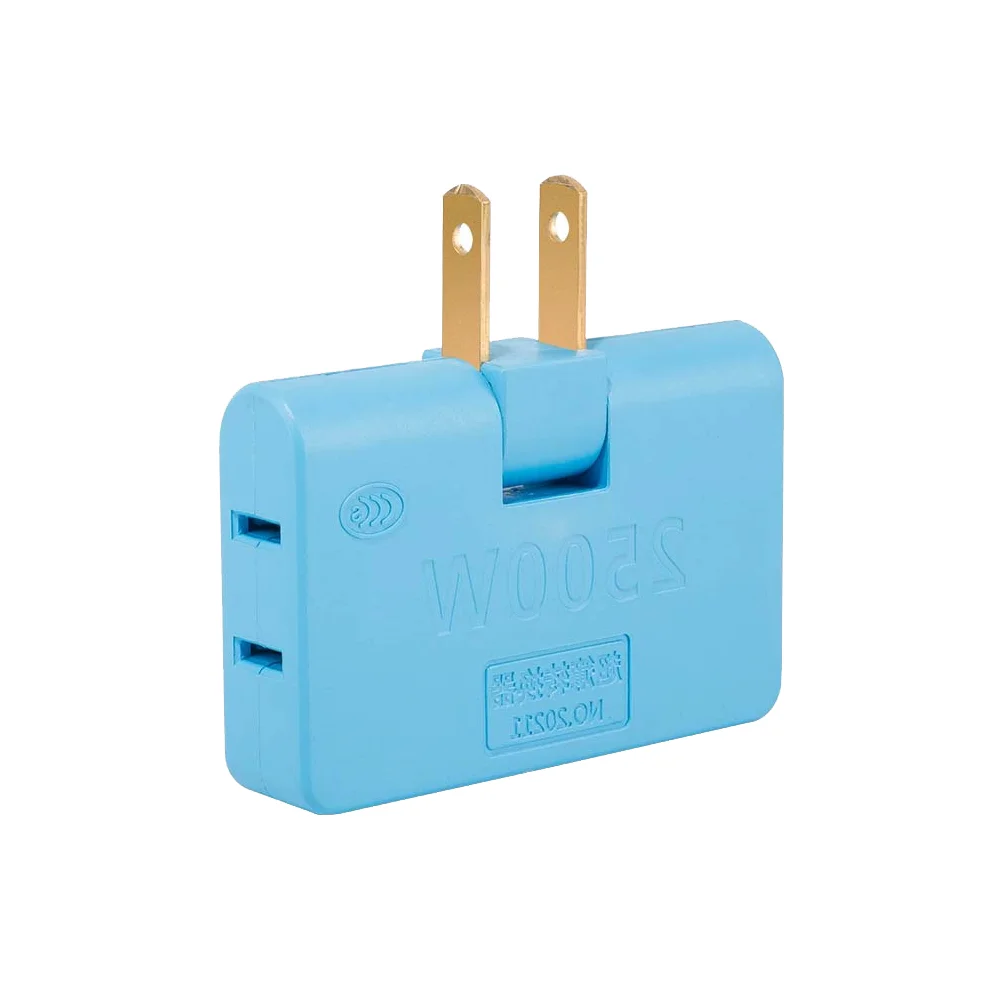 Mini 3 Pin Design Converter Rotate Charger Wall Electrical Converter Socket American Power Plug Universal Travel Adapters