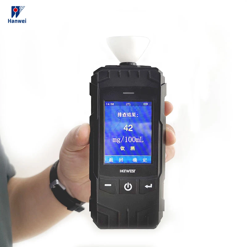 Quick Check Alcohol Tester with Printing Machine Easy Calibration