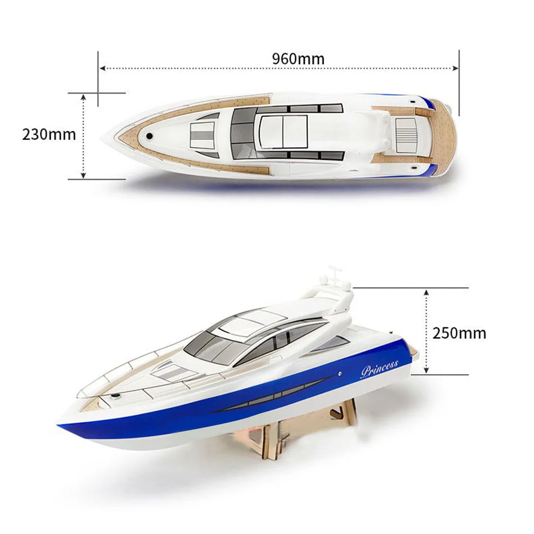 Wholesale 1105L-F Princess V-Shaped Boat Brushless RC Boat Model With 3660/1620KV  Brushless Motor And 120A ESC From m.alibaba.com