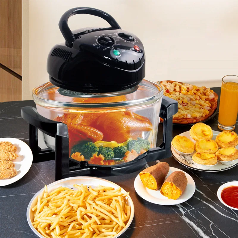 Halogen Oven 18Litres 20Litres 17L 12L 1700 Watt 220V for Digital Round  Turbo Infrared Super Wave Thermostat Popular Control