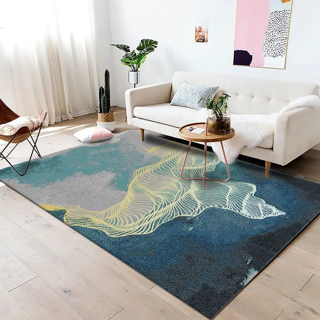 Tappeto Stile Persiano Di Lusso Per Soggiorno 200x300 Tappeti Morbidi Di Grandi Dimensioni Decorazione Camera Da Letto Comodi Tavolini Tappetino Lavabile - Foto 7