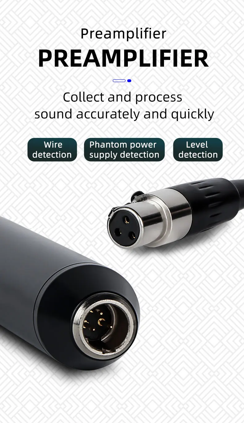 2023 New 7piece Drum Microphone Kit Dmk7a Studio Microphone Condenser