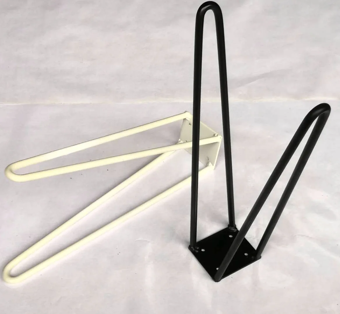 Modern Decor Solid Metal Bracket Legs Skate Board Legs Coffee Shop ...