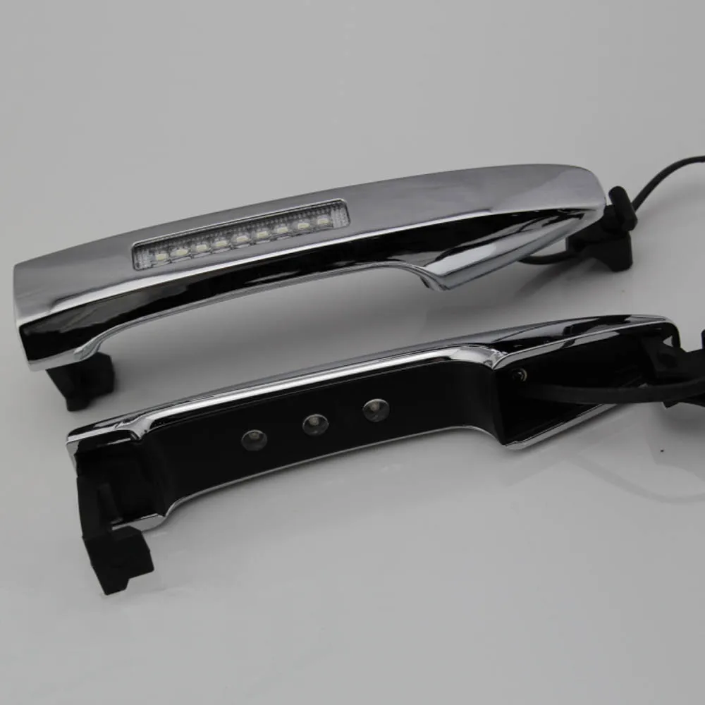 Led  DRL Turn signal Lamp Door Handle Knob Bar for subaru Xv Forester Impreza