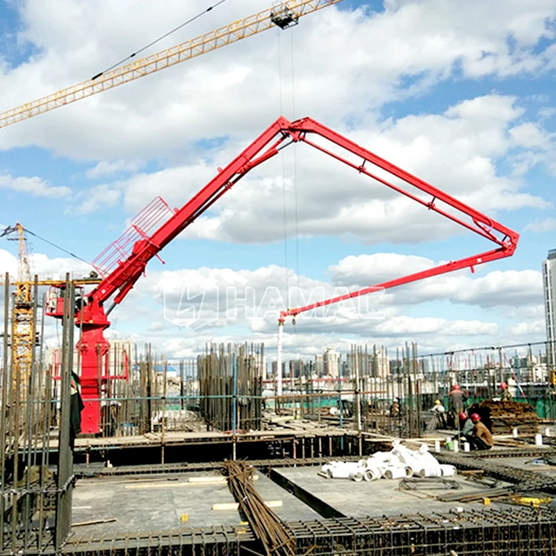 Floor Wedge for Placing Boom Mini Concrete Placing Boom Concrete Pouring Machine