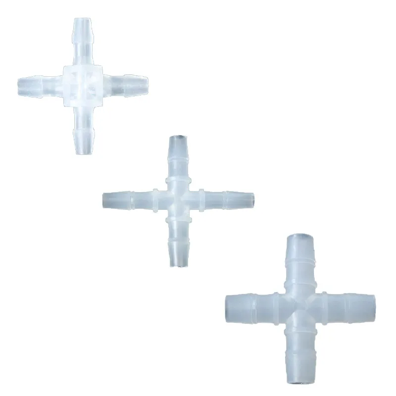 Plastic cross Plastic joint multi way cross Corrosion-resistant and high-temperature cross four way