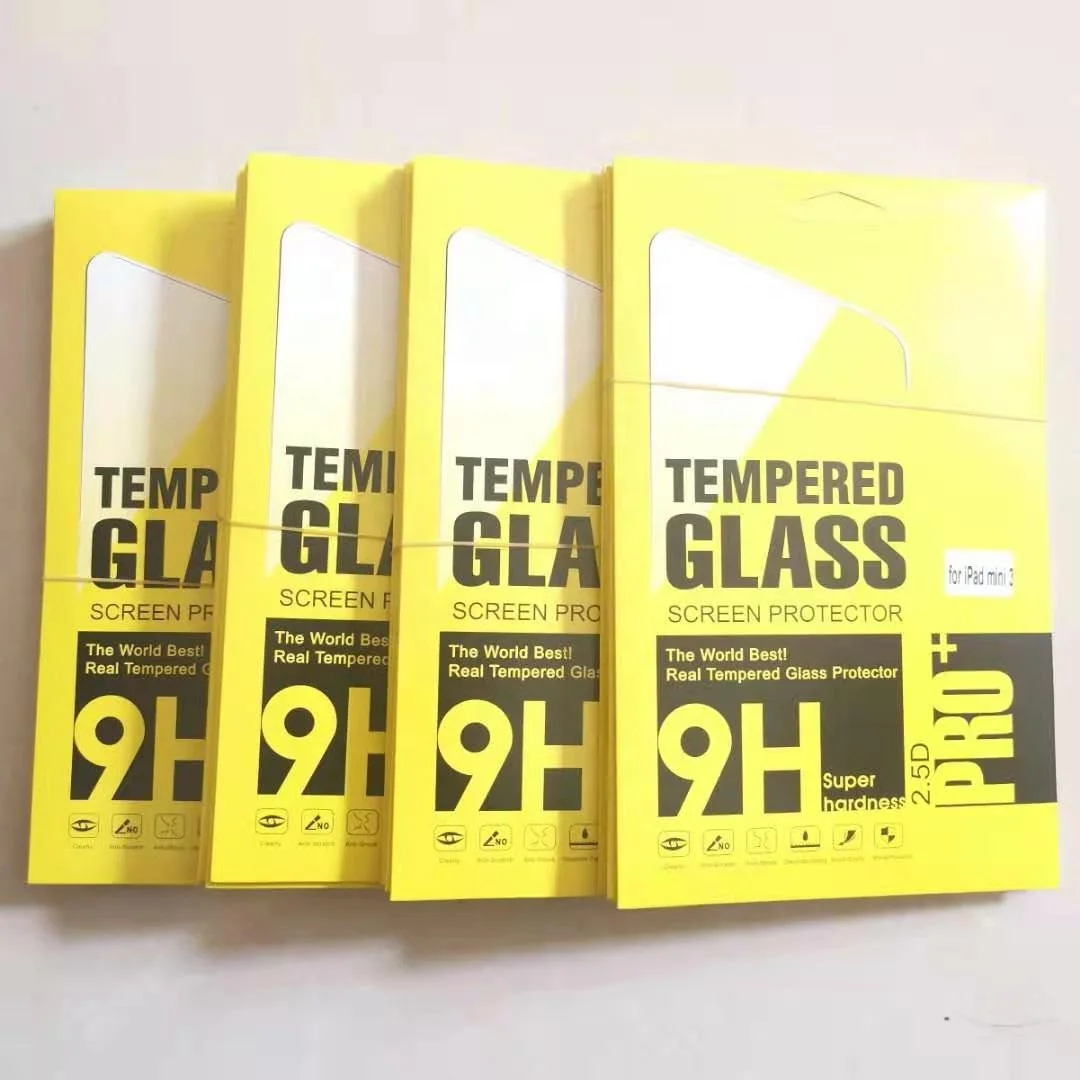 2.5d 9h Clear Or Transparent Matte Tempered Glass Table Screen