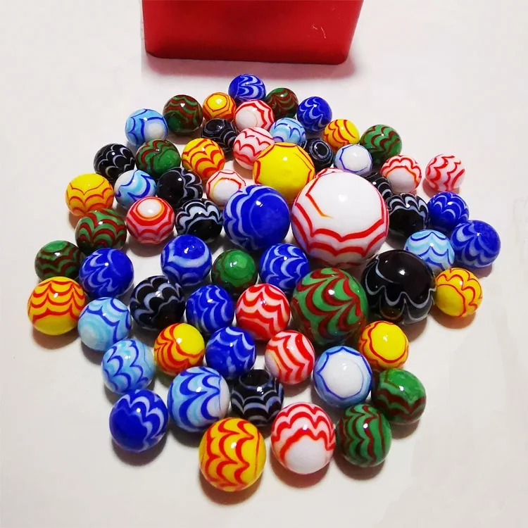 Мраморный стеклянный шар в ассортименте, набор мраморных перьев в жестяной коробке, лавовые камни ручной работы, галька, аквариум, детские игры, стеклянные мраморные шары