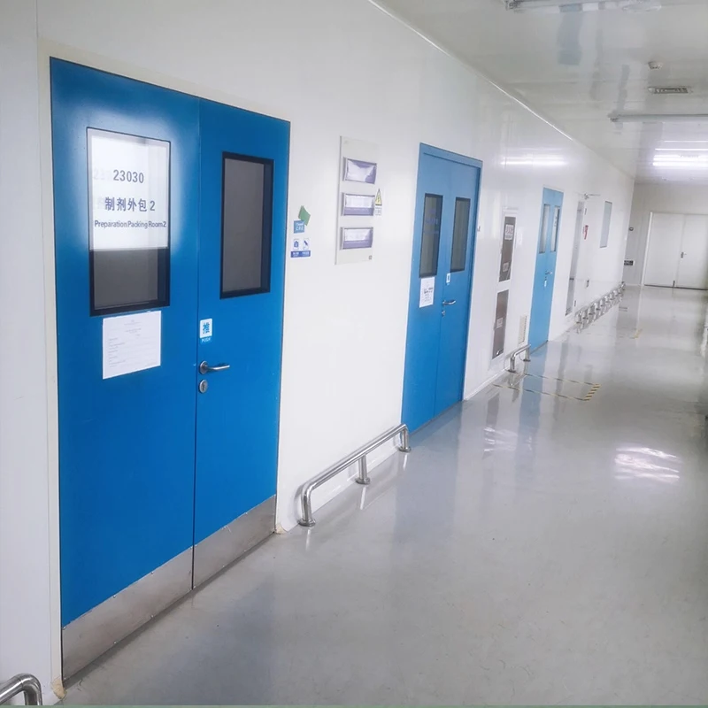 HUAAO Modern Modular Cleanroom Partition for Pharmaceutical Use Customized ISO5-9 Fast Installation Fireproof & Lightweight