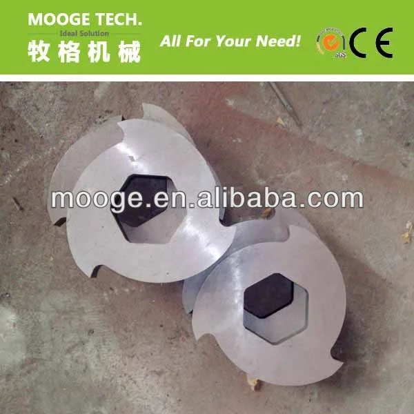 Plastic Shredder Blades Double Shaft Shredder Knife and Blades