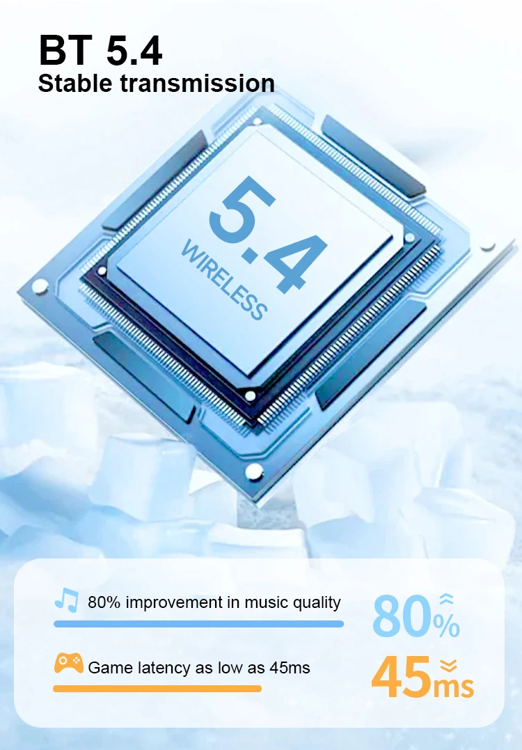 Kisnoli A12 Sports Blue Tooth Oem Gaming Headset for Girls