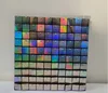 Square mirror Phantom Silver
