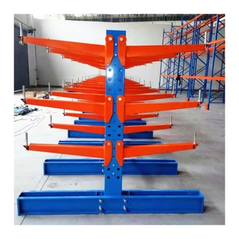 Industrial Shelving Pipe Storage  Equipment Warehouse Light-duty Cantilever Racking Systems Display Shelves Steel Coil Rack