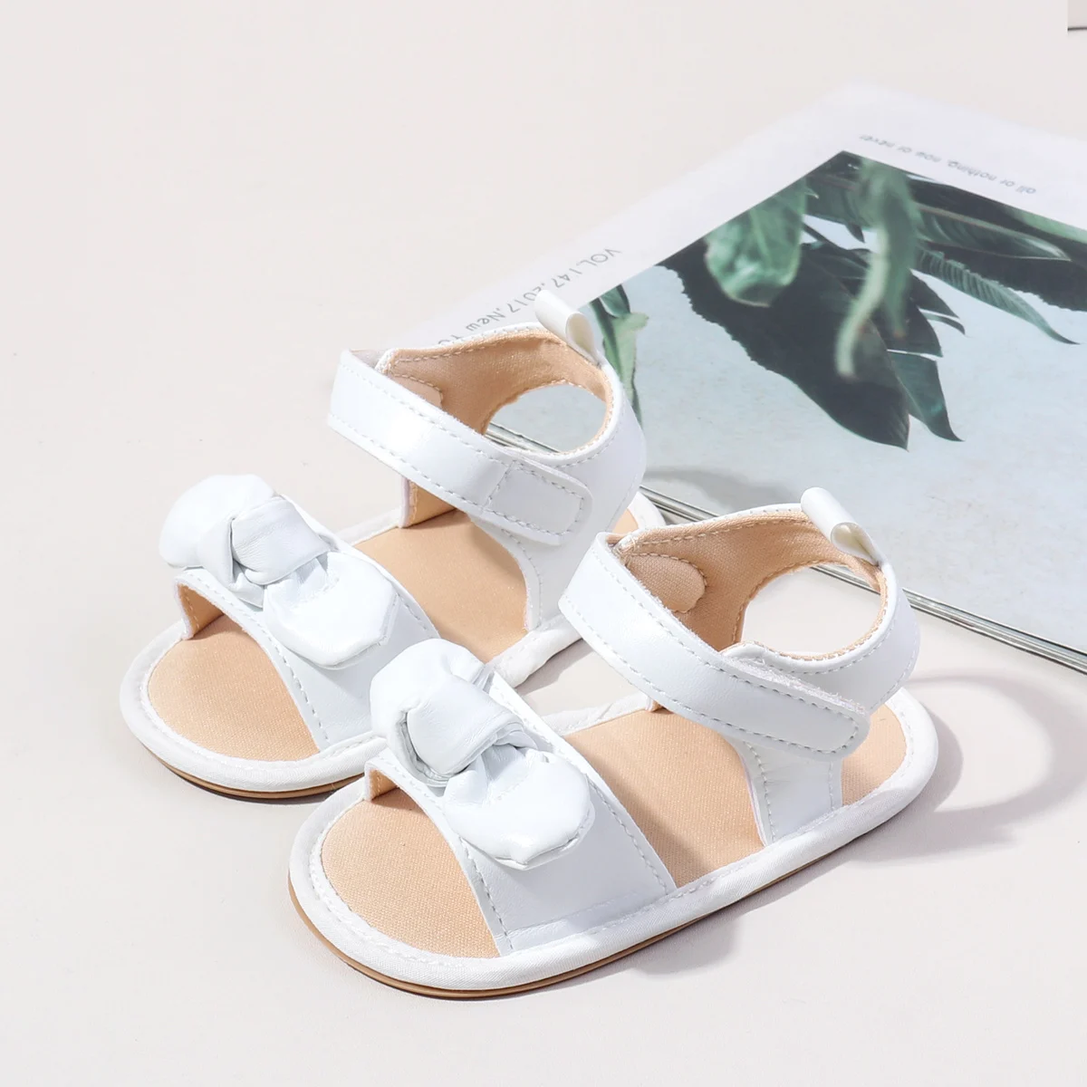 Beautiful Bling Design PU Leather Baby Infant Newborn Girl Princess Shoes 2025 details