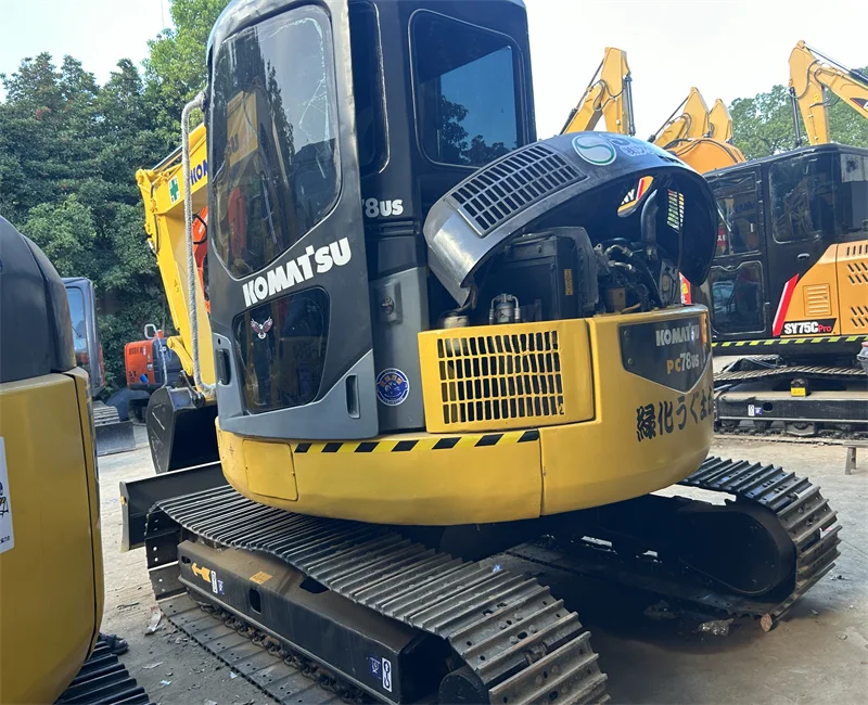 Komatsu PC78US-6 Used Excavator - Running Condition Video