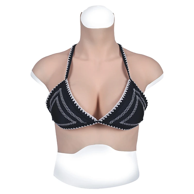 Real Skin Touch Floating Point Design Life Like Silicone Breast Big Silicone Boobs for Man to Woman Shemale Ladyboy Transgender