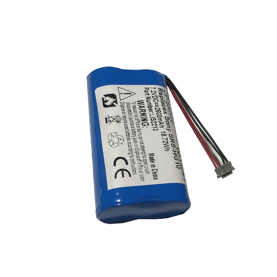 Lis2213 For Srs-hg1 Srs-hg2 Srs-hg10 Wireless Speaker Battery - Buy  Wireless Speaker Battery,Speaker Battery,18650 Battery Product on  Alibaba.com