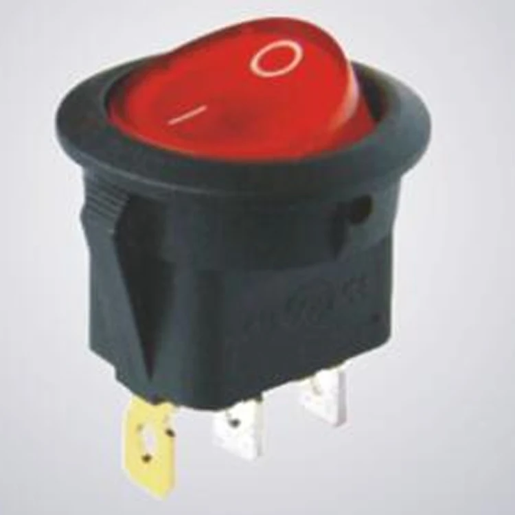 FS047B KCD4 t125 4pin/6pin 125V/250V 3 way ВКЛ-ВЫКЛ светодиодный Электрический кулисный переключатель