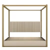 Beige + Upholstered + Queen
