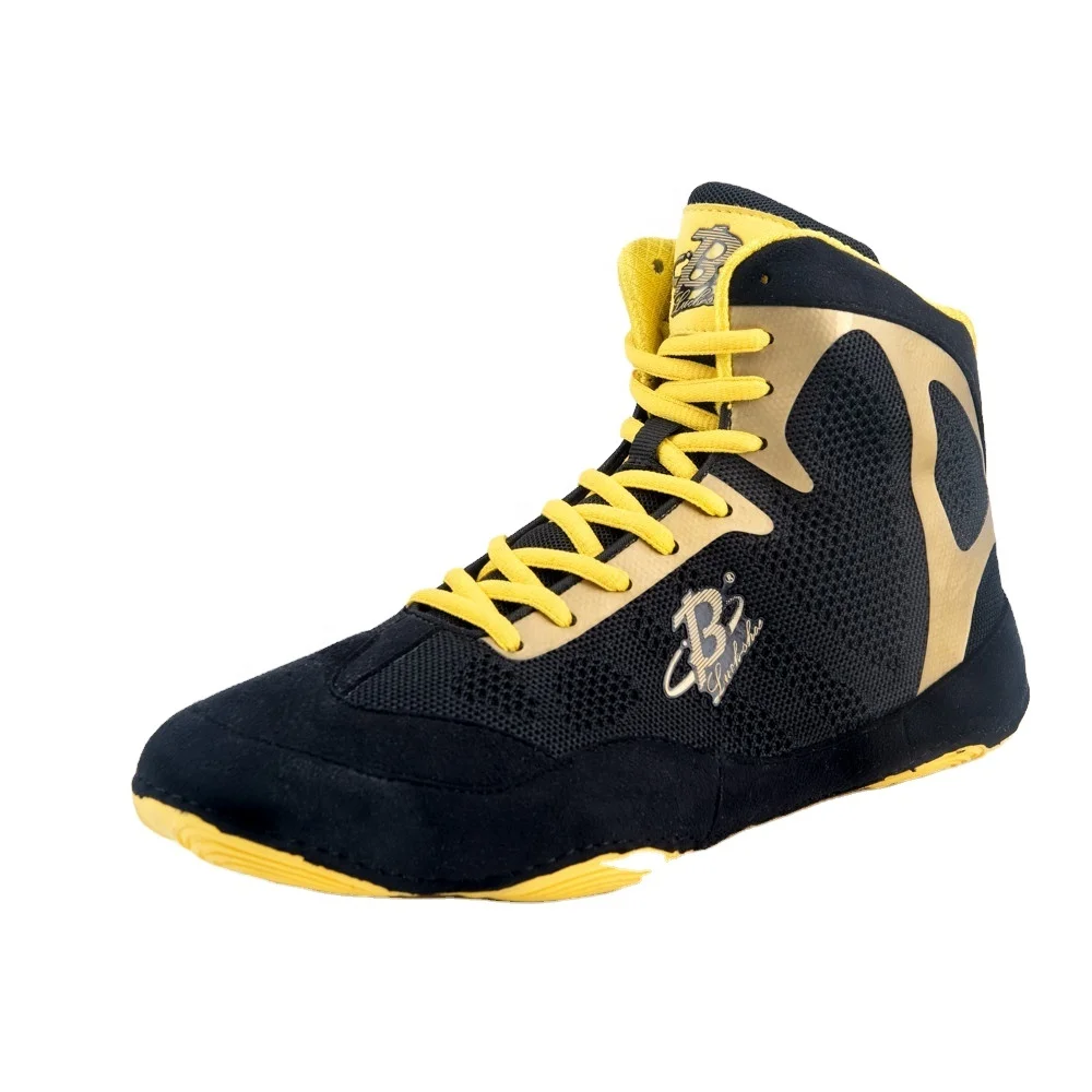 Custom Professional Wrestling Shoes Durable Comfortable