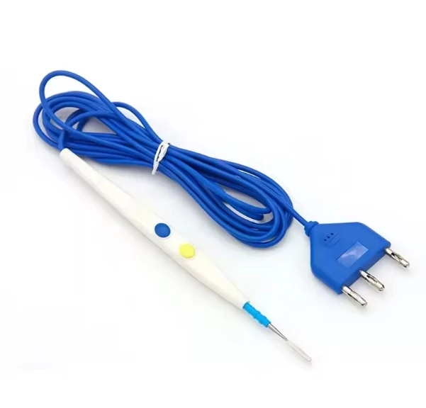 Medical use Surgical Disposable ESU Electrosurgical Cautery Pencil monopolar electric knife for wound operation