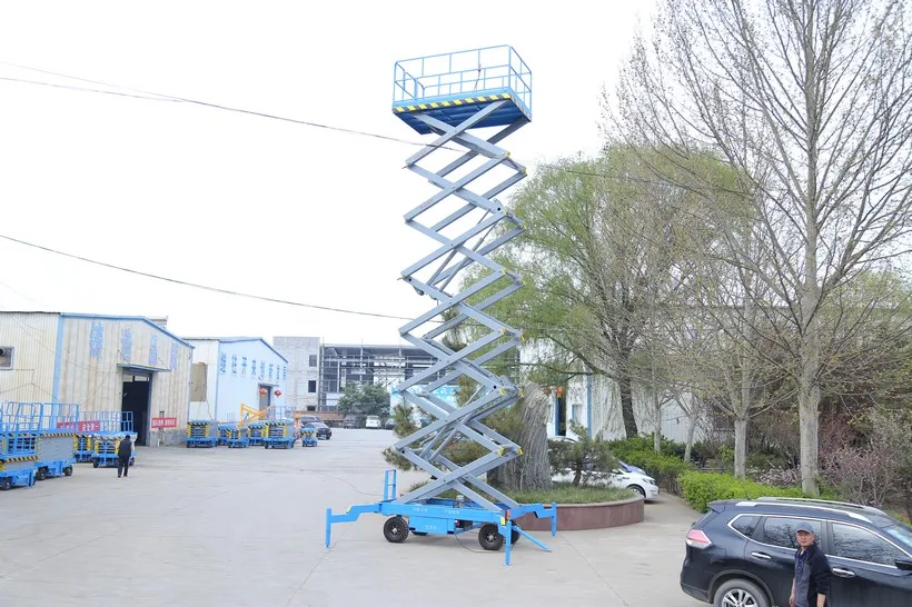 High Quality warehouse use 8m Scissor Lift for Sale Manlift Aerial Work Platform