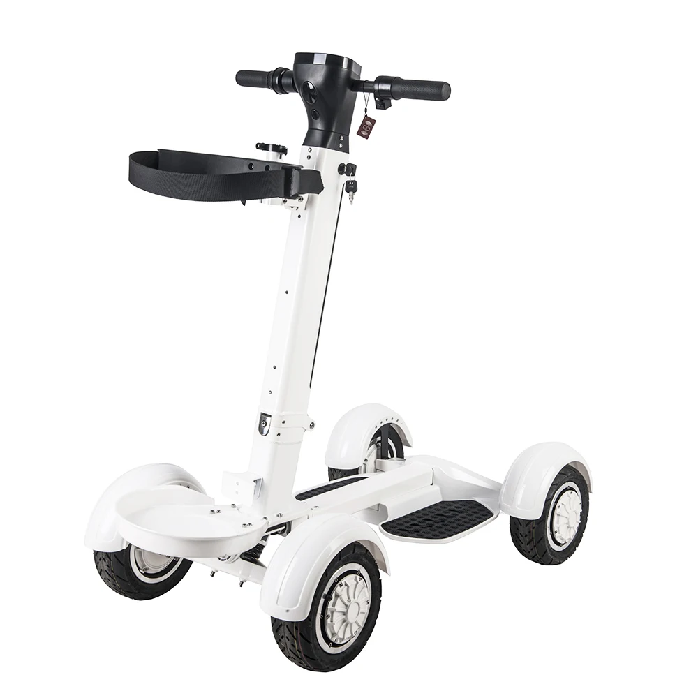 Easy Foldden Four Wheels Electric Push Golf Buggy Wheel Golf Cart Scooter