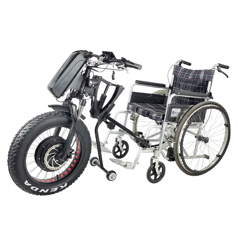 High Quality Fat Attachment Wheelchair Electric Handbike Handcycle 48V 1200W Electric Wheelchair Conversion Kit High Quality Fat Attachment Wheelchair Electric Handbike Handcycle 48V 1200W Electric Wheelchair Conversion Kit