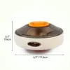 Distributeur de friandises pour animaux de compagnie UFO (Orange)