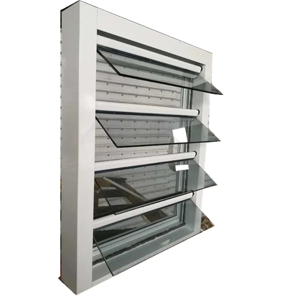 MINGLEI Custom Made Aluminium Doors Windows House Window Louvers