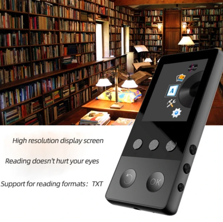 Best Quality M13 Support Recording , E-Book , TF Card 16GB High-Definition Noise Reduction Recorder Music MP4 Player