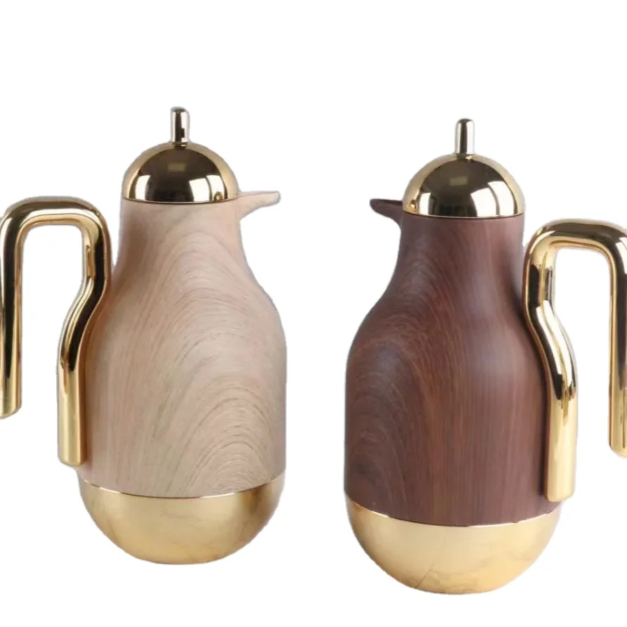 Factory Directly Arabic Coffee Pot Royal 1L Home Utensil Pot Arabic Style Vacuum Flask 1000ML