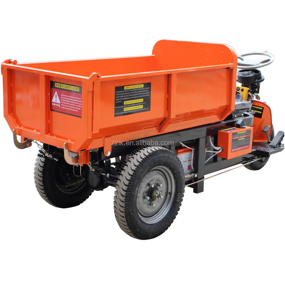 Eixo de Transmissão para Triciclo Elétrico, Bicicleta de Carga/Mini Dumper  500 Kg, Triciclo de Carga Usado em Mineração