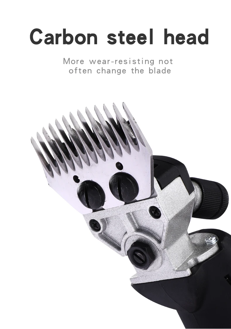 Rechargeable Sheep Wool Shearing Machine Cordless Sheep Shears Goat Hair Cutting Machine Hair