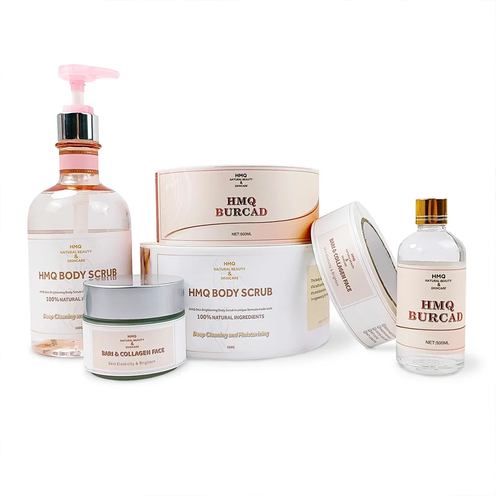 Waterproof Copper Hologram Craft Sticker for Cosmetics Bottles Customizable Size & Color Adhesive Sticker