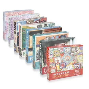 High Quality Puzzle 1000 Pieces Customized Adult Rompecabezas Personalized Sublimation Blank Puzzle