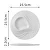 10inch soup plate-TD25.5cm x H2.2cm