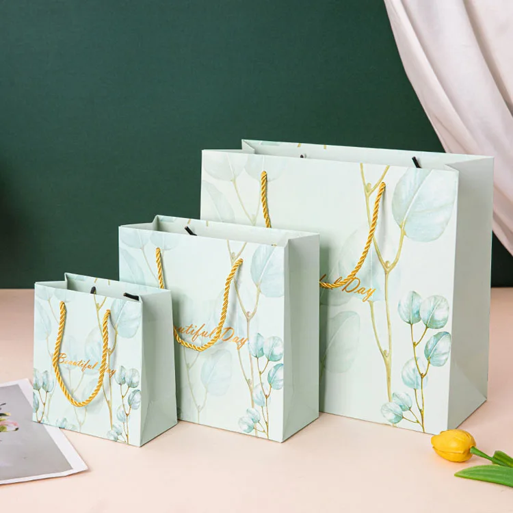 Three bags with “Beautiful Day” text